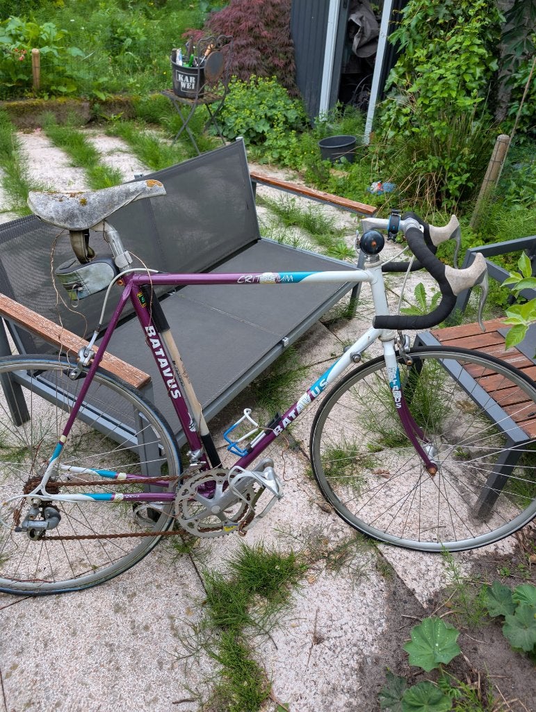 batavus racefiets, Fietsen en Brommers, Fietsen | Racefietsen, Ophalen, Gebruikt, Batavus, Aluminium