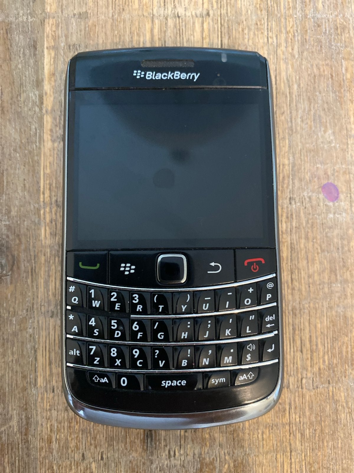 BlackBerry Bold - Klassieke Smartphone, Telecommunicatie, Gebruikt, Zwart, Ophalen of Verzenden, Zonder simlock