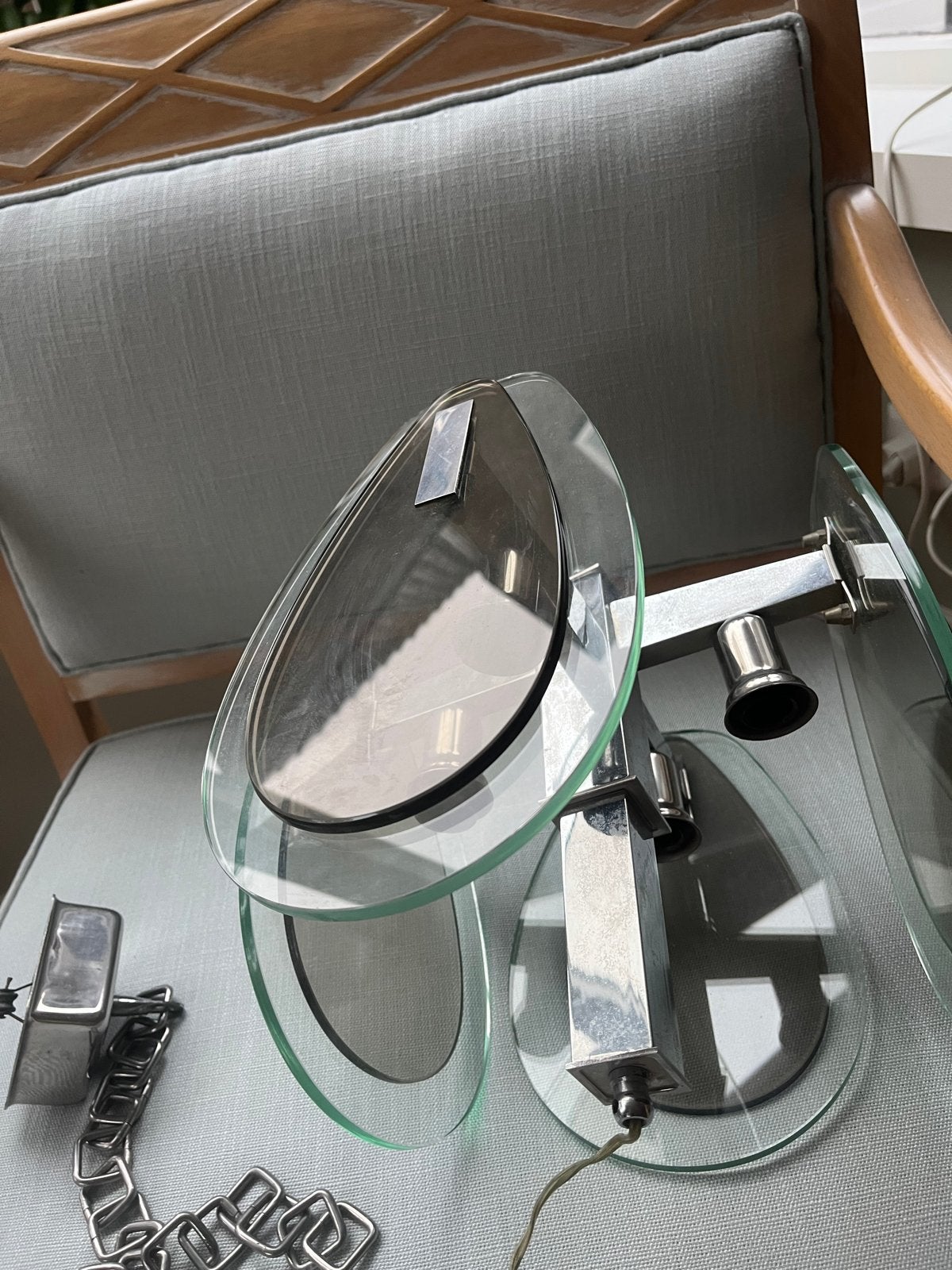 Unieke Veca Lampadario Space Age Hanglamp - Zeldzaam Design, Ophalen of Verzenden