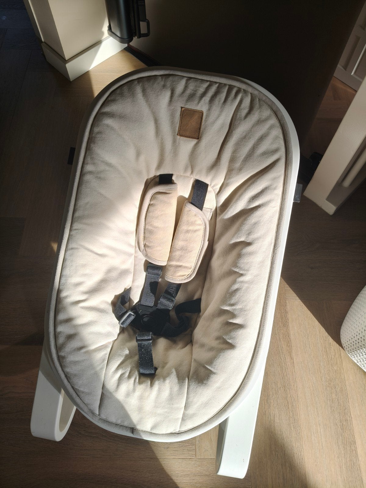 kidsmill newborn met onderstel / wipstoel, Ophalen, Gebruikt