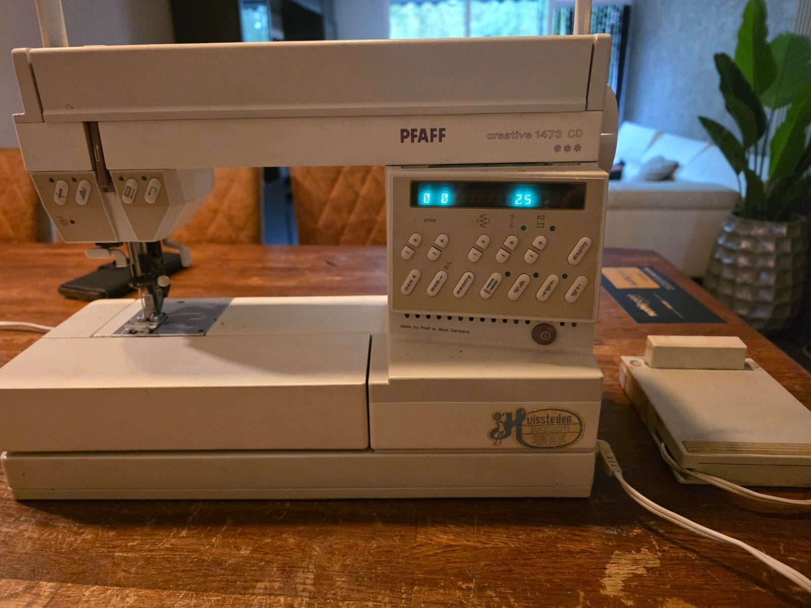 PFAFF Creative 1473 CD Naaimachine - Perfect Werkend, Ophalen, Gebruikt, Naaimachine, Pfaff