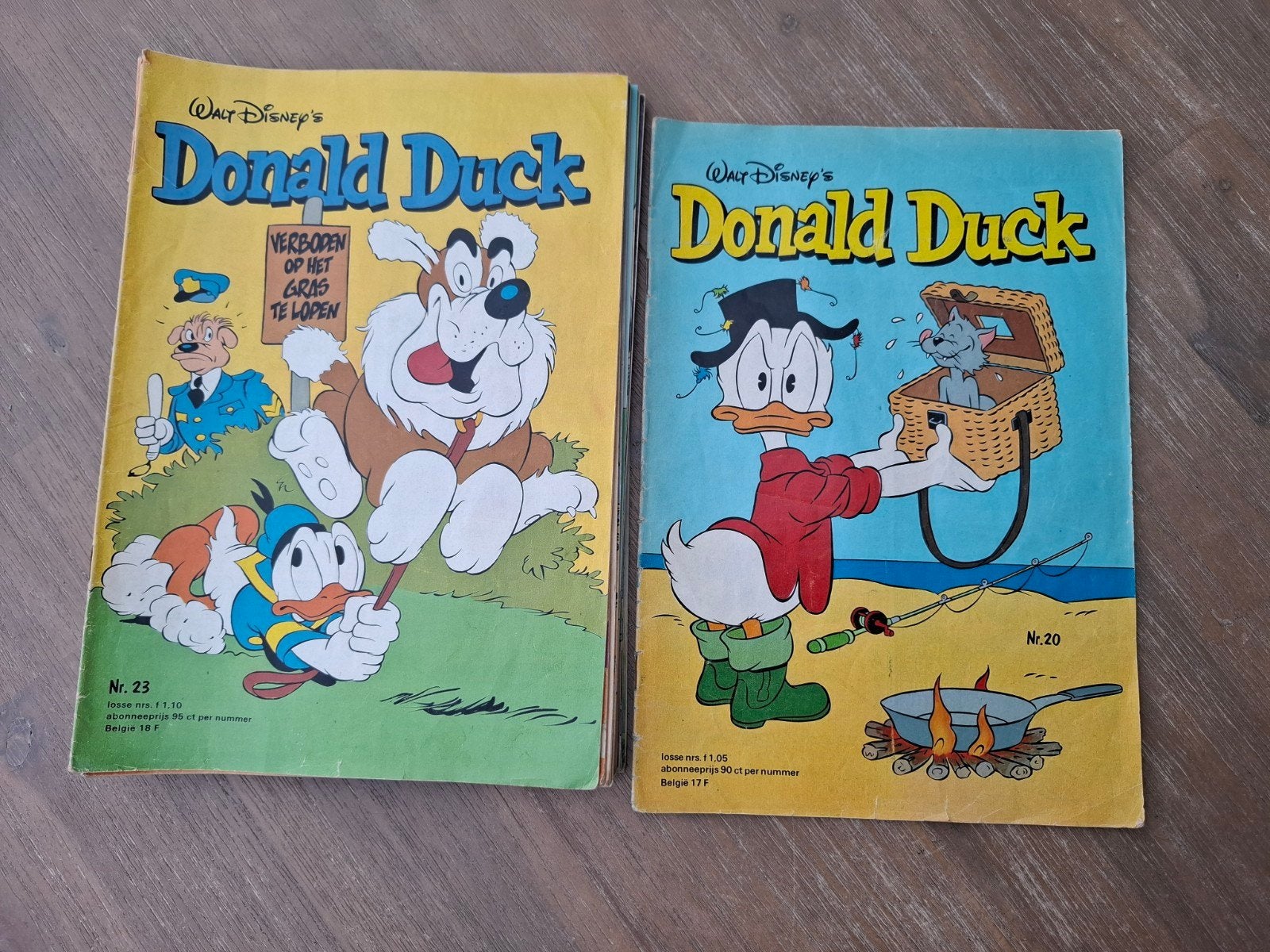 15 Donald ducks 1977-1999, Ophalen, Gelezen, 3 tot 4 jaar