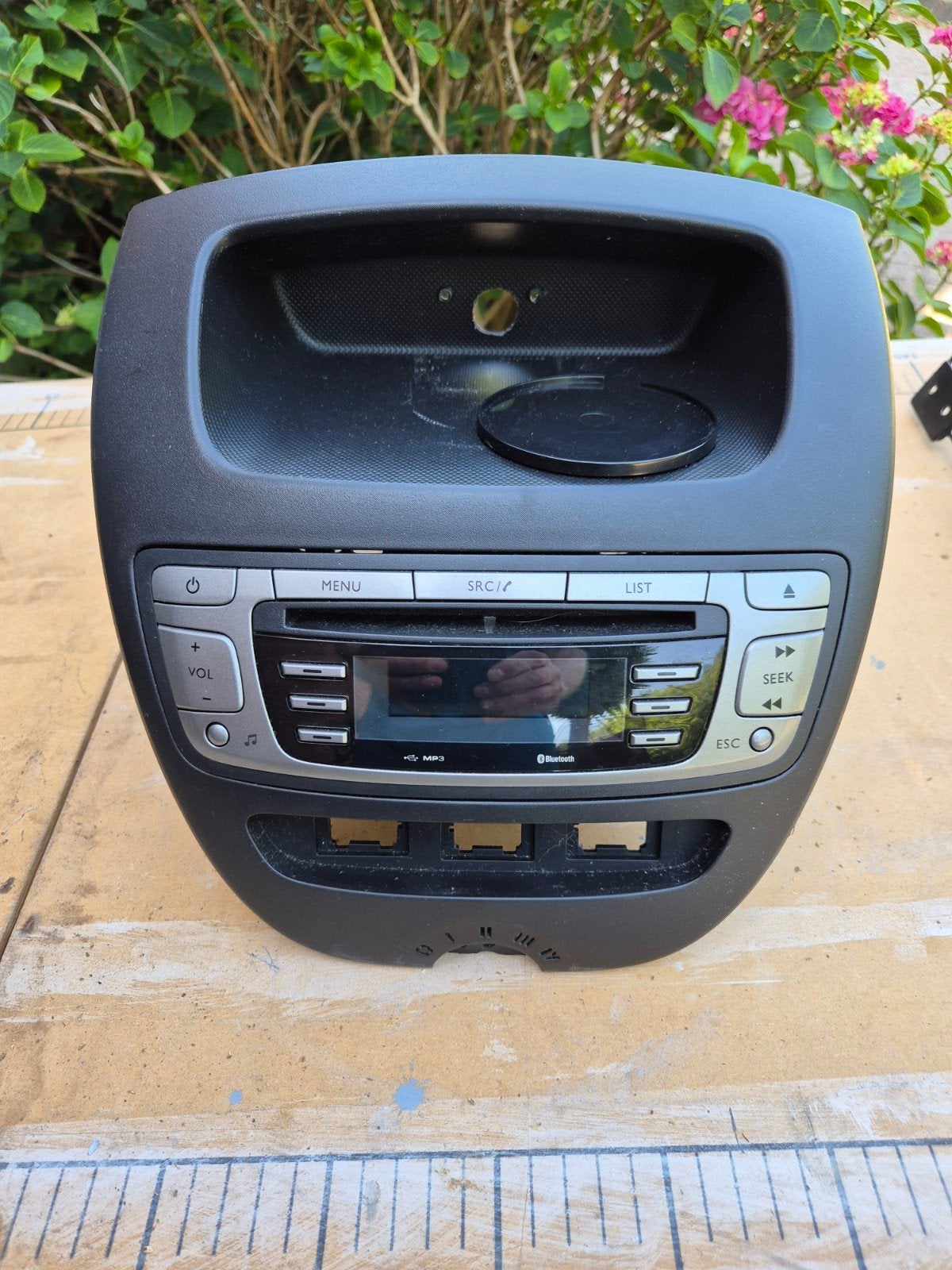 Toyota Aygo Radio afkomstig uit model 2012, Ophalen, Gebruikt
