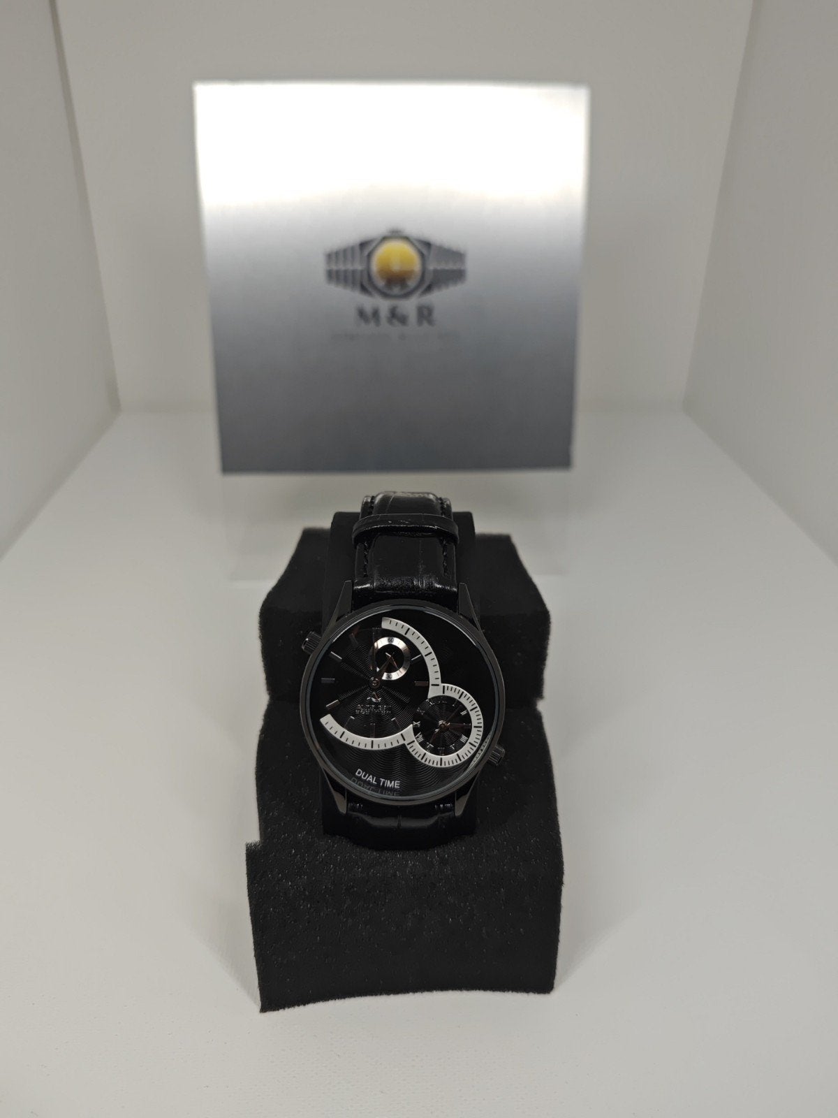 August Steiner dual time 39mm, Sieraden, Tassen en Uiterlijk, Ophalen of Verzenden, Nieuw, Overige materialen, Overige merken