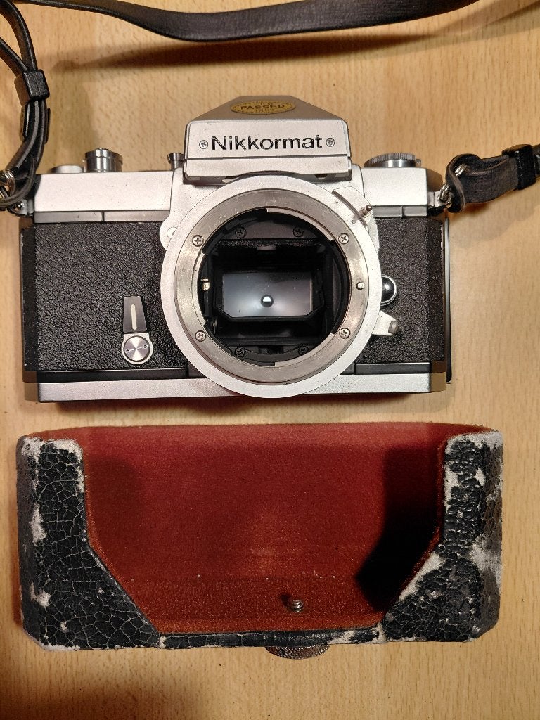 Vintage fotocamera Nikon Nikkormat ft2 body, Verzenden, Gebruikt, Spiegelreflex, Nikon