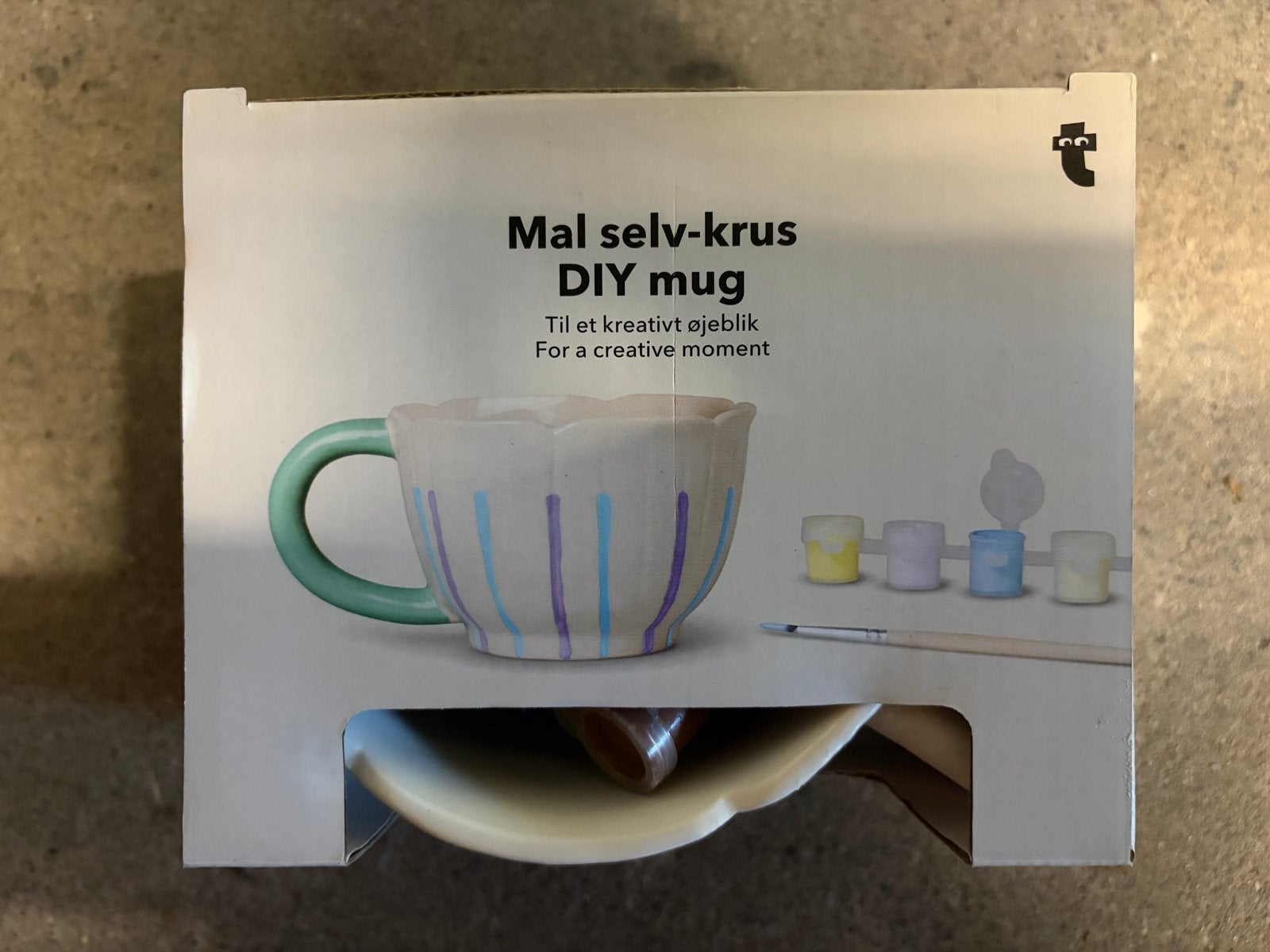 DIY Mok Knutselset - Keramische Mok met Verf, Overige thema's, Nieuw, Meerkleurig, Ophalen of Verzenden