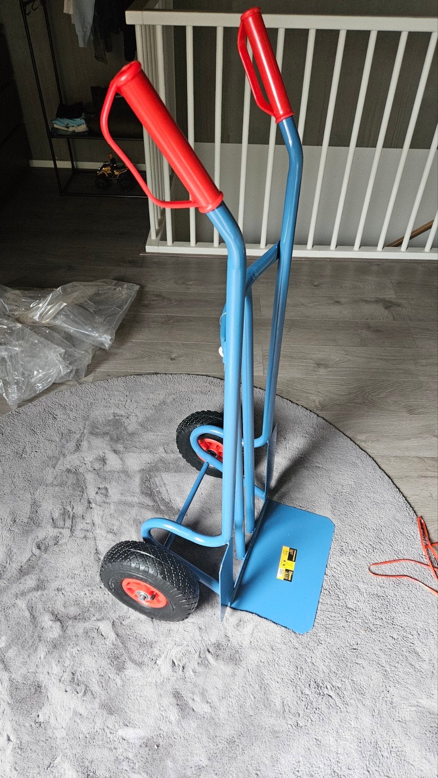 Nieuwe steenwagen blauw 200KG, Ophalen, Nieuw, Steekwagen