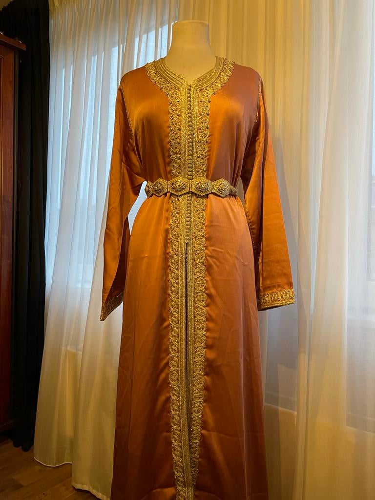 Schitterende nieuwe Marokkaanse jurk/takchita, Kleding | Dames, Jurken, Overige kleuren, Maat 46/48 (XL) of groter, Nieuw, Ophalen of Verzenden