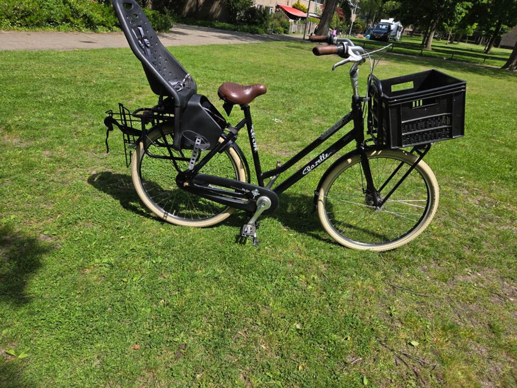 Gazelle missgrace damesfiets, Fietsen en Brommers, Fietsen | Dames | Moederfietsen, Gebruikt, Buggydrager, Gazelle, 56 cm of meer