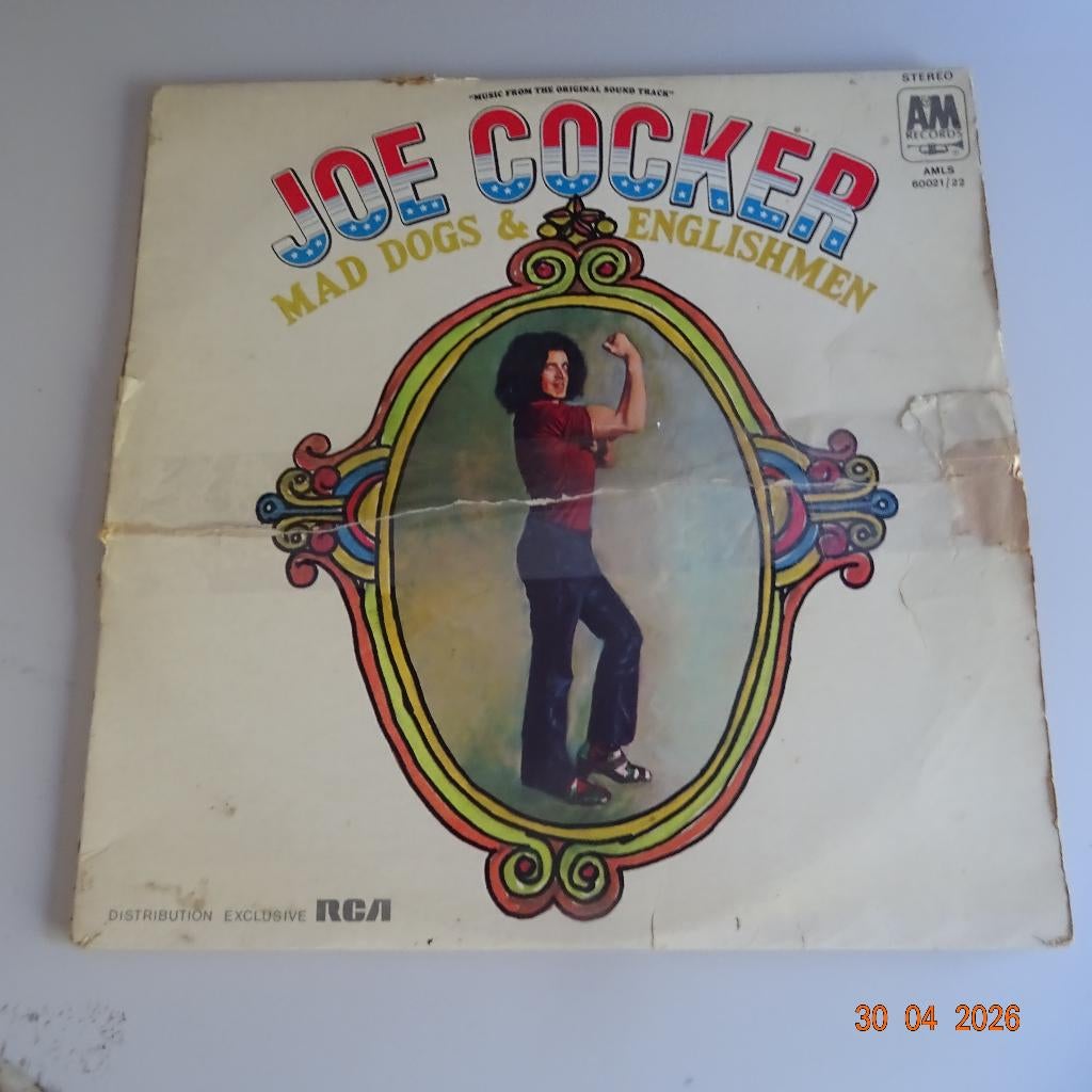 Joe Cocker - Mad Dogs & Englishman, Fotohoes, Gebruikt, Verzenden, 12 inch