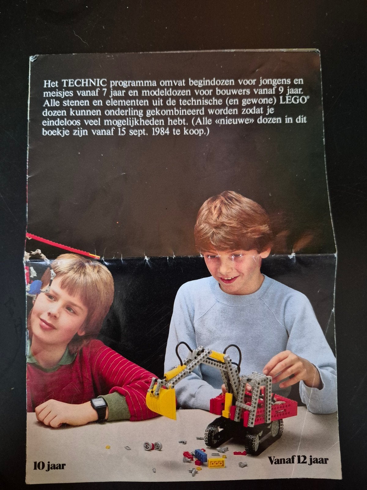 Vintage LEGO Technic Catalogus 1984 - Zeldzaam, Gebruikt, Lego, Overige typen, Ophalen of Verzenden