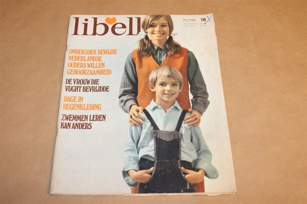 Vintage magazine - Libelle - Nr. 18 - 1968, Ophalen of Verzenden, 1960 tot 1980, Knipsel(s)