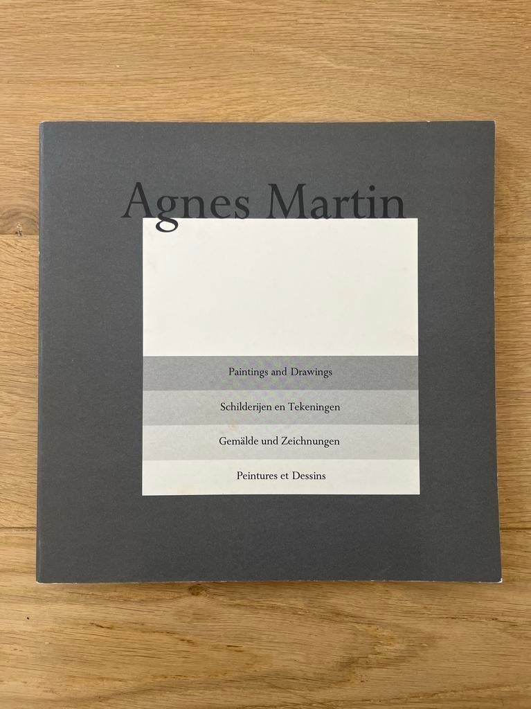 Agnes Martin Paintings and Drawings 1974 1990, Ophalen of Verzenden, Zo goed als nieuw
