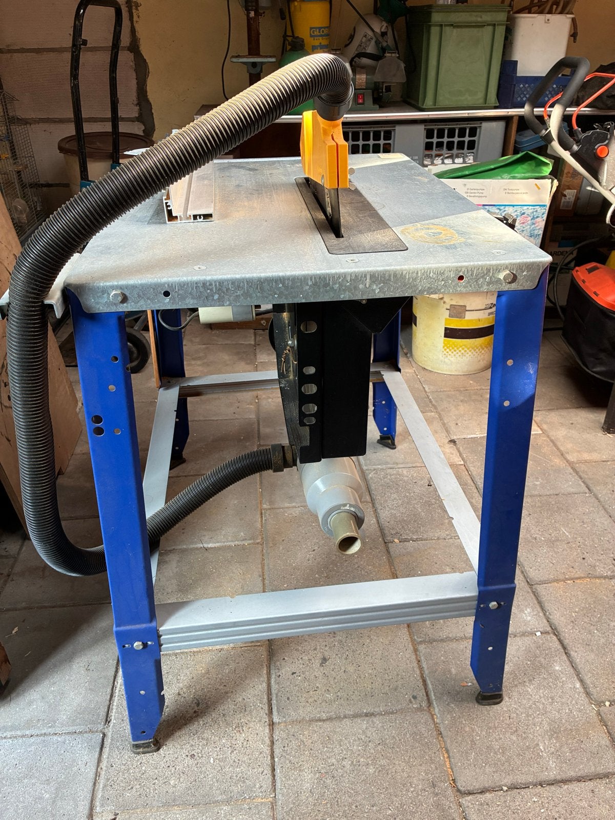 Zaagtafel Elektra Beckum TKHS 315 E - Zo goed als nieuw, Ophalen, Cirkelzaag, 70 mm of meer, Zo goed als nieuw