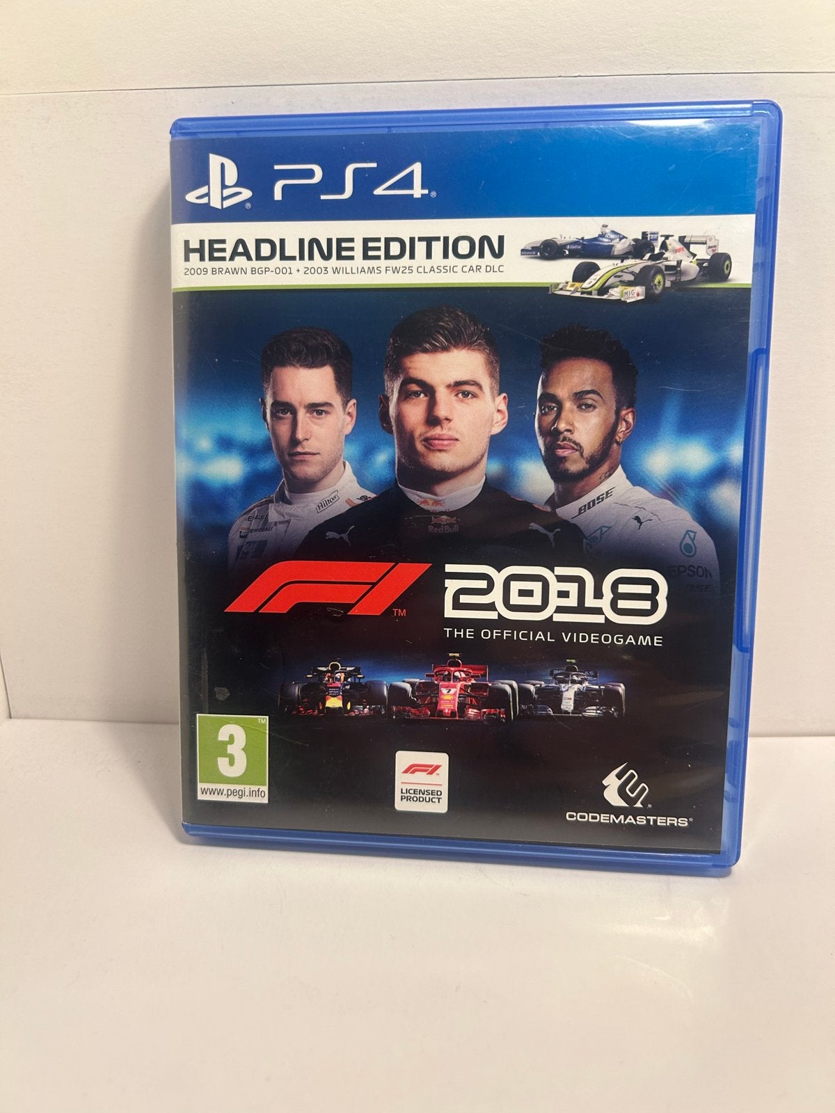 F1 2018 Headline Edition PS4 - Officiële Videogame, Online, 1 speler, Racen en Vliegen, Ophalen of Verzenden