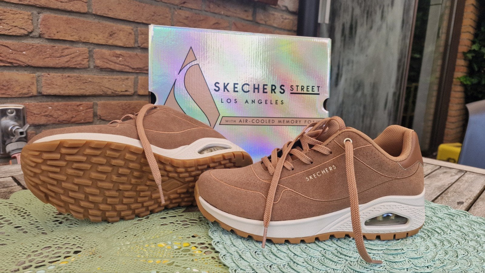 Skechers Street Los Angeles Sneakers Maat 40, Ophalen, Skechers, Bruin, Sneakers of Gympen