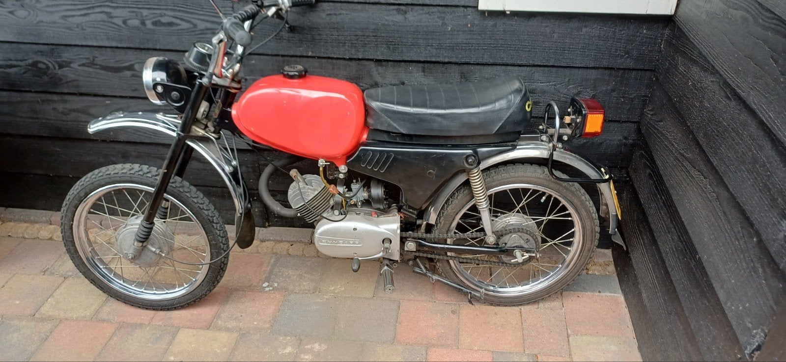 Oldtimer Brommer met Zundapp 3 Voet, Fietsen en Brommers, Maximaal 45 km/u, 49 cc, 3 versnellingen, Ophalen