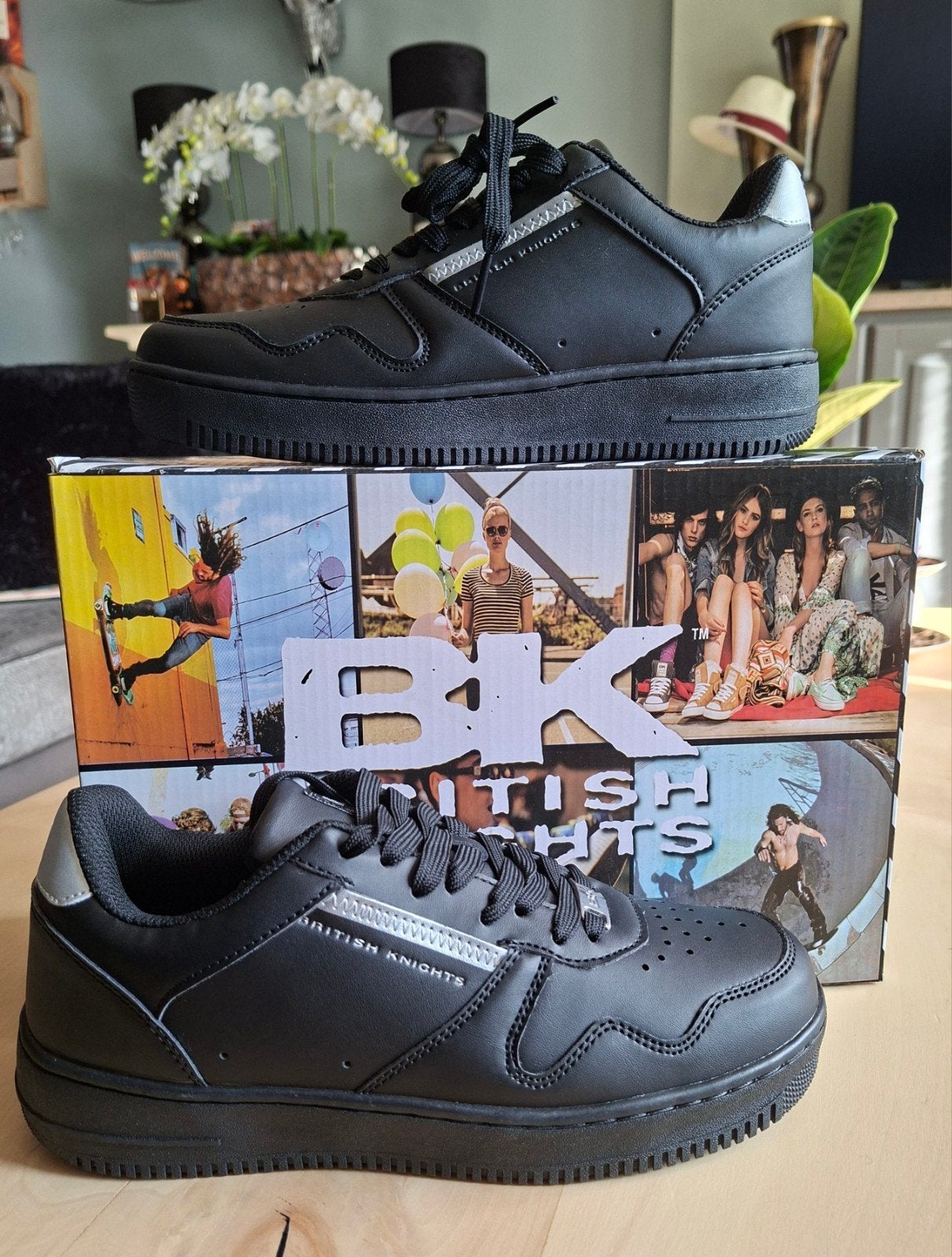 Nieuwe British Knights sneakers maat 39, British Knights, Zwart, Nieuw, Ophalen of Verzenden