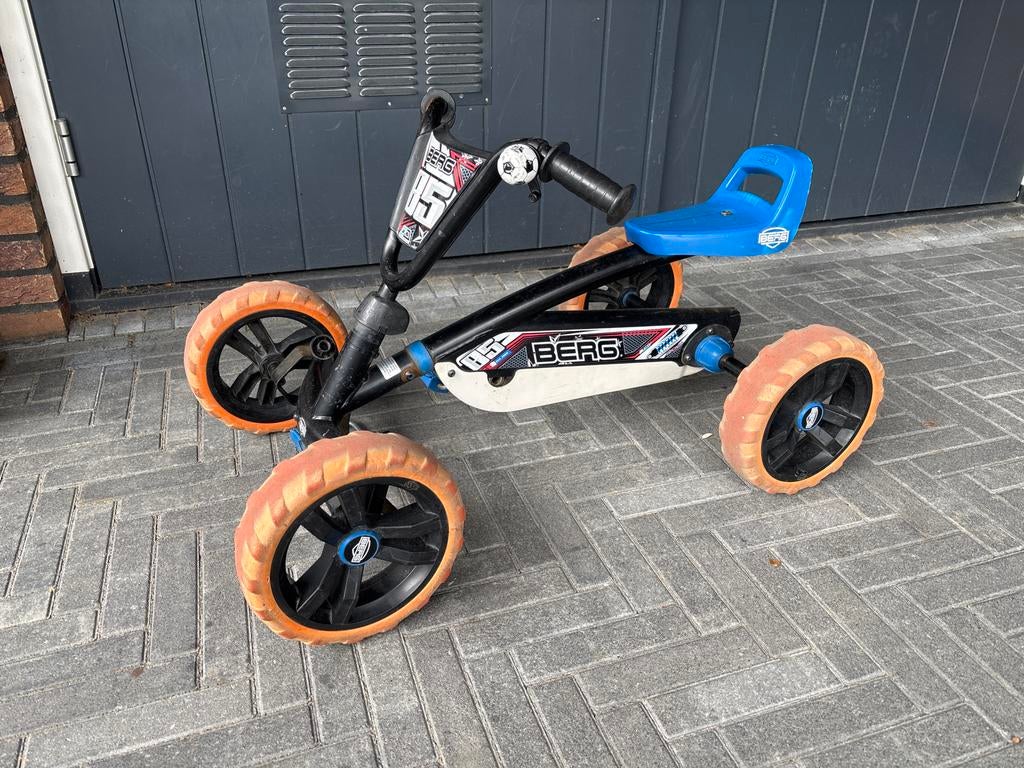 BERG Biky Loopfiets Zwart/Blauw defect, Kinderen en Baby's, Speelgoed | Buiten | Skelters, Ophalen, Gebruikt, Berg