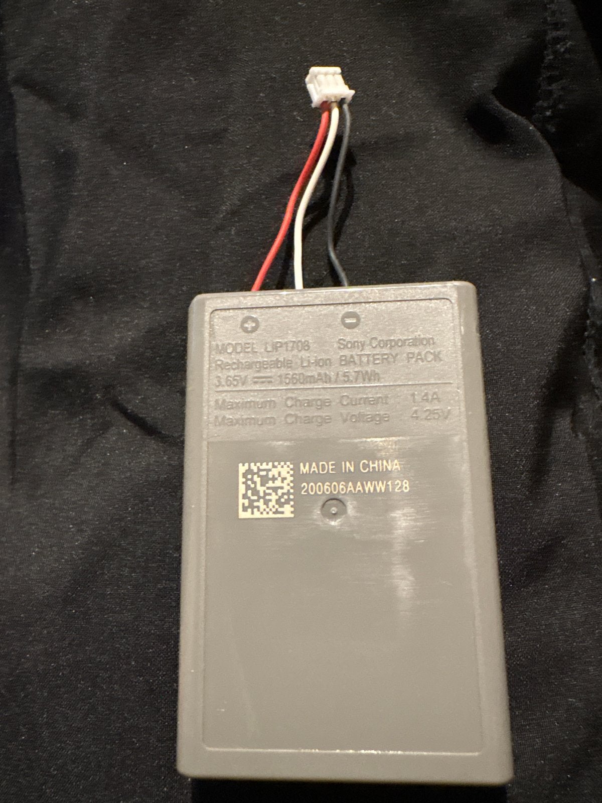 PS5 Controller Accu - Sony LIP1708 Batterij, Ophalen of Verzenden, Nieuw, Voeding, Oplader of Kabel, PlayStation 5