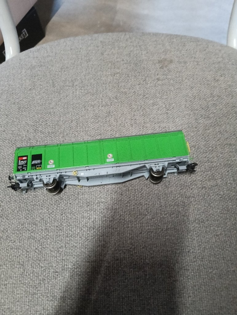Märklin 48022 H0 Schuifwandwagen 'Der Decibello' van de SBB, Wisselstroom, Gebruikt, Wagon, Ophalen of Verzenden