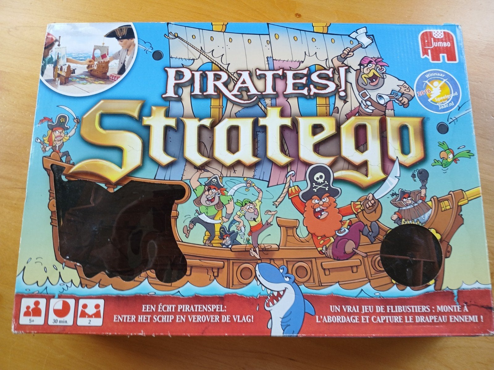 Stratego Pirates, Ophalen