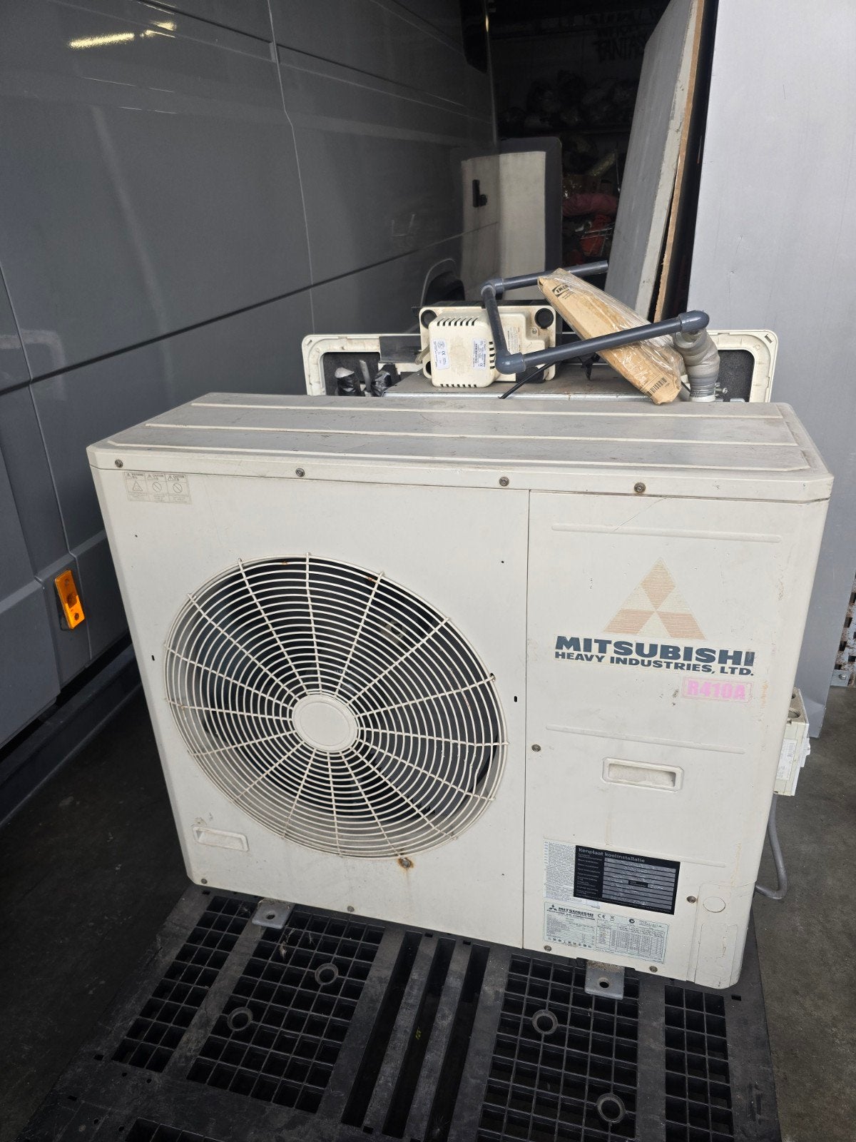Mitsubishi Heavy Airco Set 5.0 kW - Professioneel Cassette, Witgoed en Apparatuur, Airco's, Ophalen, 3 snelheden of meer, Afstandsbediening