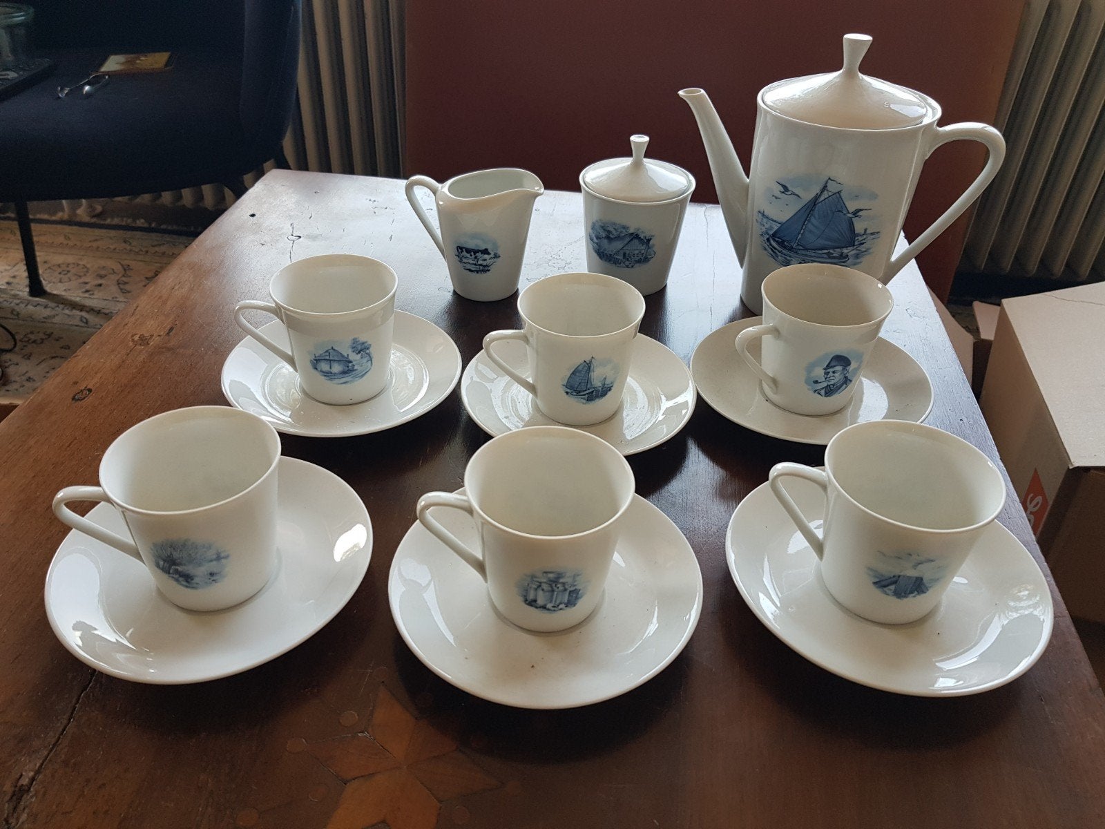 Bavaria porselein Holland servies, Ophalen