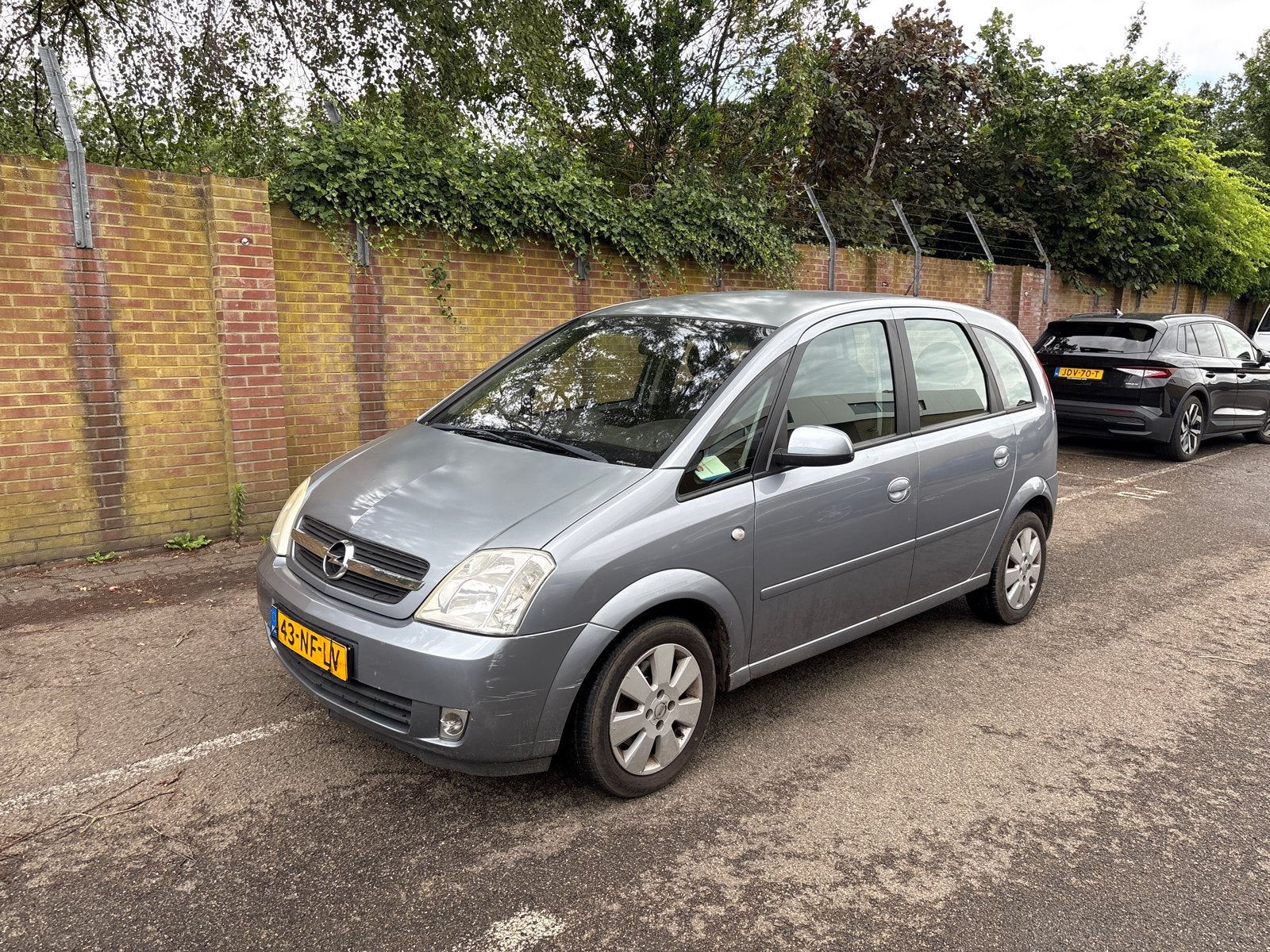 Opel Meriva 1.6 16V 2003 Grijs met nieuwe APK Meeneemprijs, Auto's, Opel, Particulier, Meriva, Benzine, D, MPV, Handgeschakeld