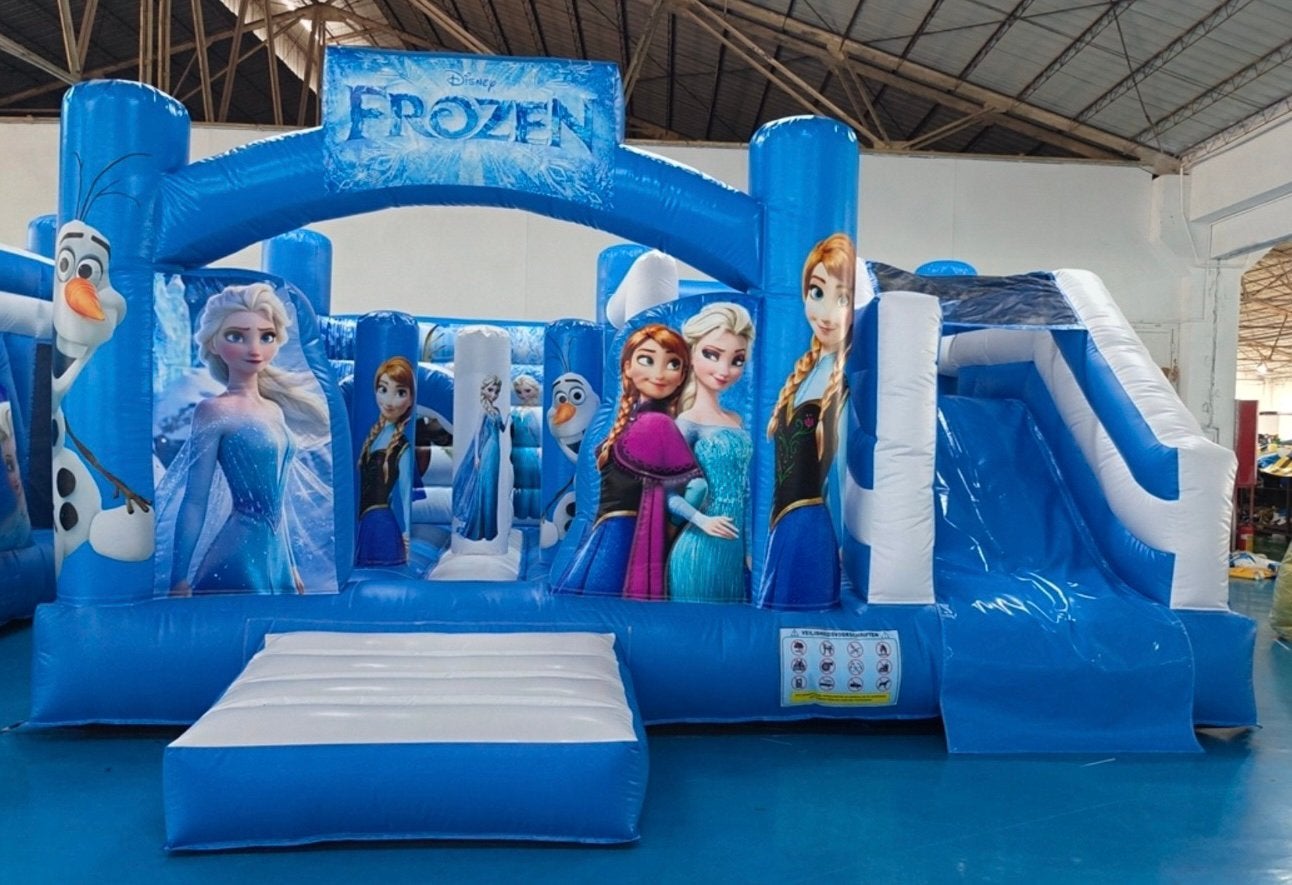 Frozen Springkussen NIEUW incl Blower!, Ophalen of Verzenden, Nieuw