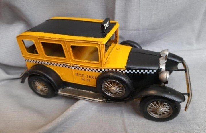 Mooie blikken taxi auto, Ophalen of Verzenden, Zo goed als nieuw