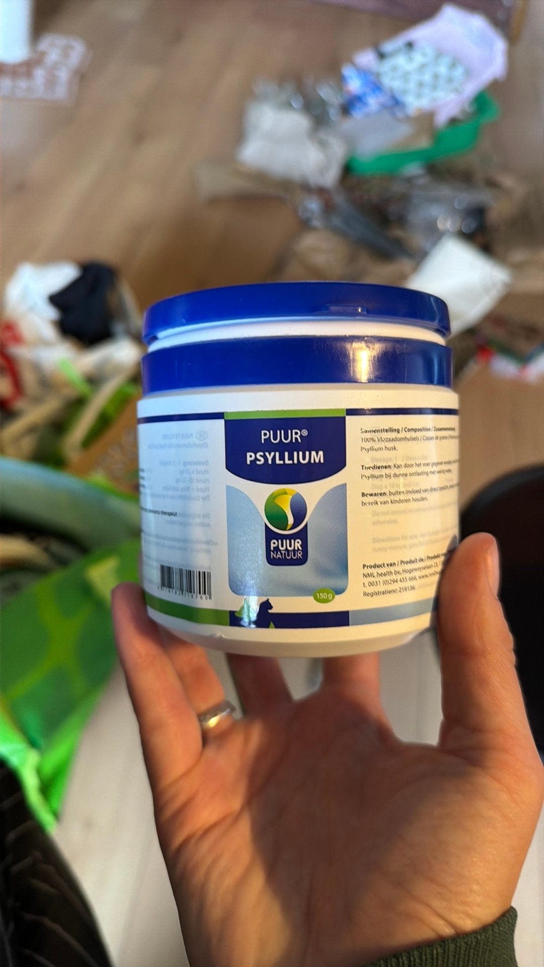 Voor hond en kat Puur Psyllium, Dieren en Toebehoren, Ophalen, Hond