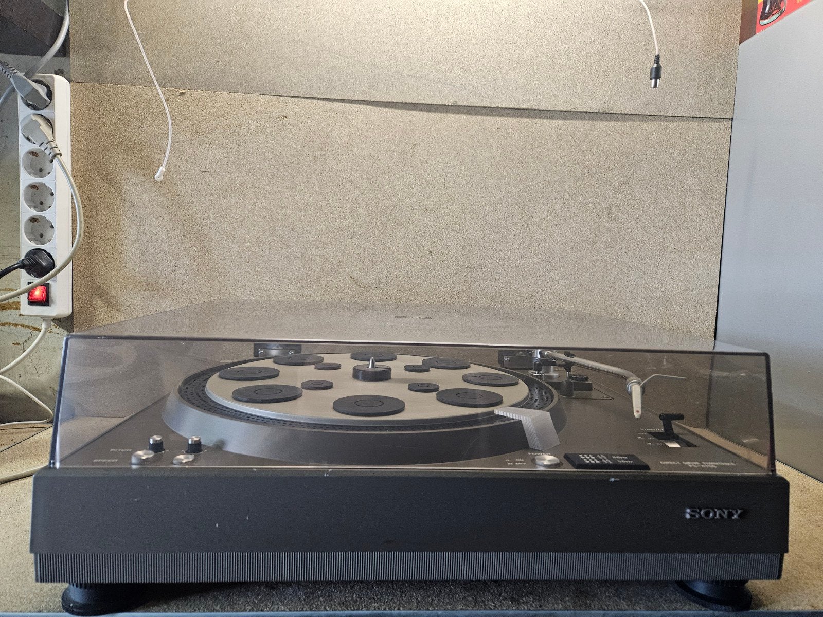 Sonu PS-4750 gereviseerd met Ortofon std element, Ophalen, Gebruikt, Pitch-regelaar, Platenspeler