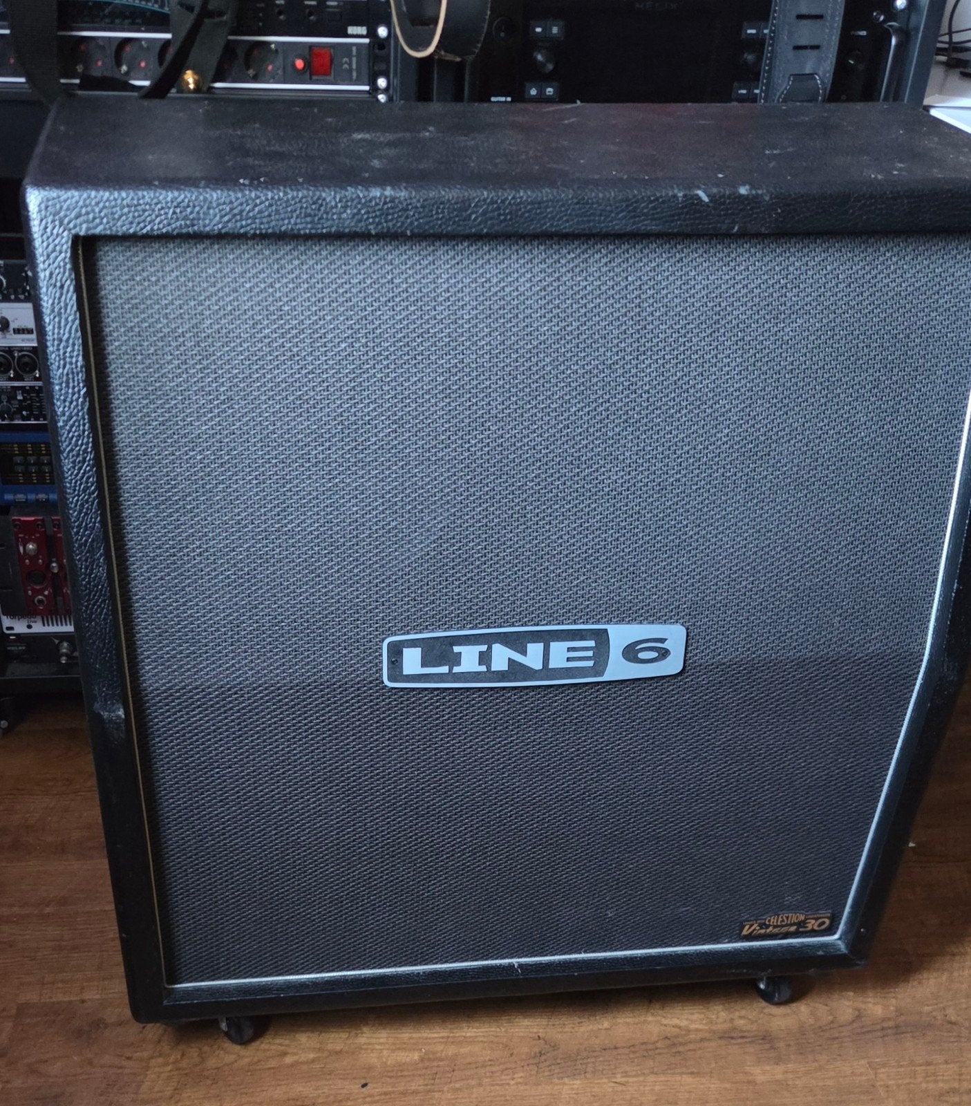 Line6 4x12 cabinet G12H-90, Muziek en Instrumenten, Ophalen, Gebruikt, Gitaar, 100 watt of meer