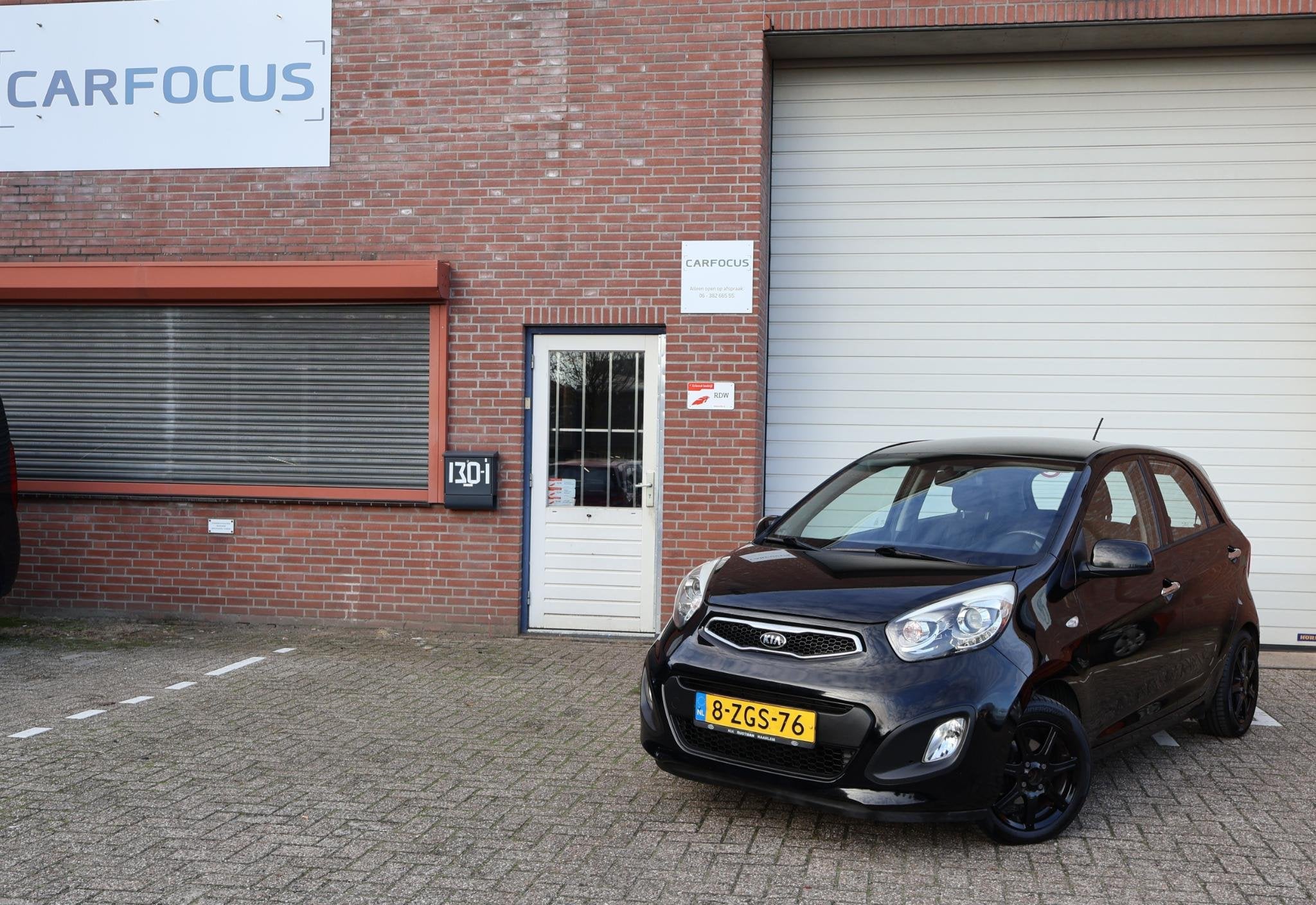 Kia Picanto 1.0 CVVT BusinessLine NAP 3e eigenaar Airco APK, Voorwielaandrijving, Euro 5, Stof, Gebruikt