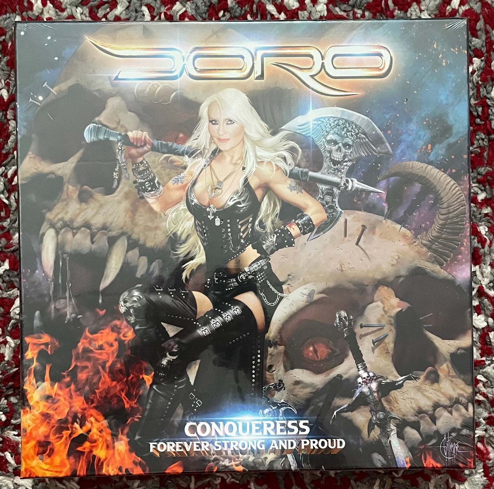 Doro – Conqueress - Forever Strong And Proud boxset, Boxset, Heavy metal, Overige formaten, Ophalen of Verzenden