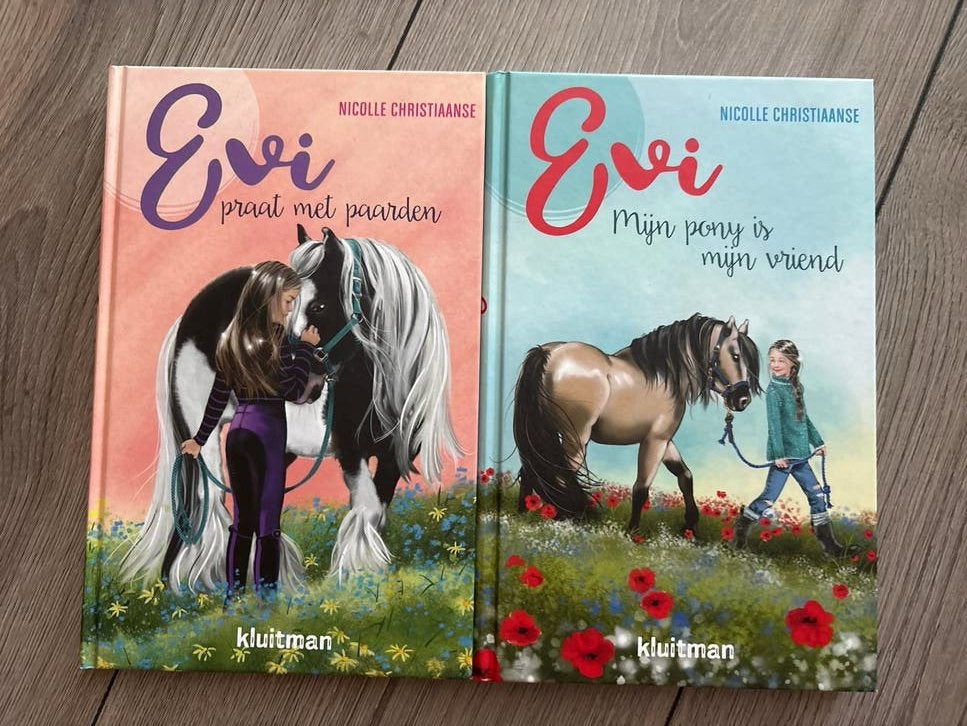 Evi boeken: Praat met paarden & Mijn pony is mijn vriend, Ophalen of Verzenden, Gelezen, Fictie algemeen