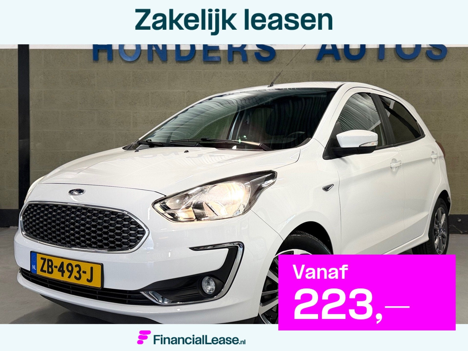 Ford Ka+ 1.2 Trend Ultimate | CARPLAY | 1E EIG | NAP ORIGNL, Voorwielaandrijving, 1041 kg, Ka, Wit