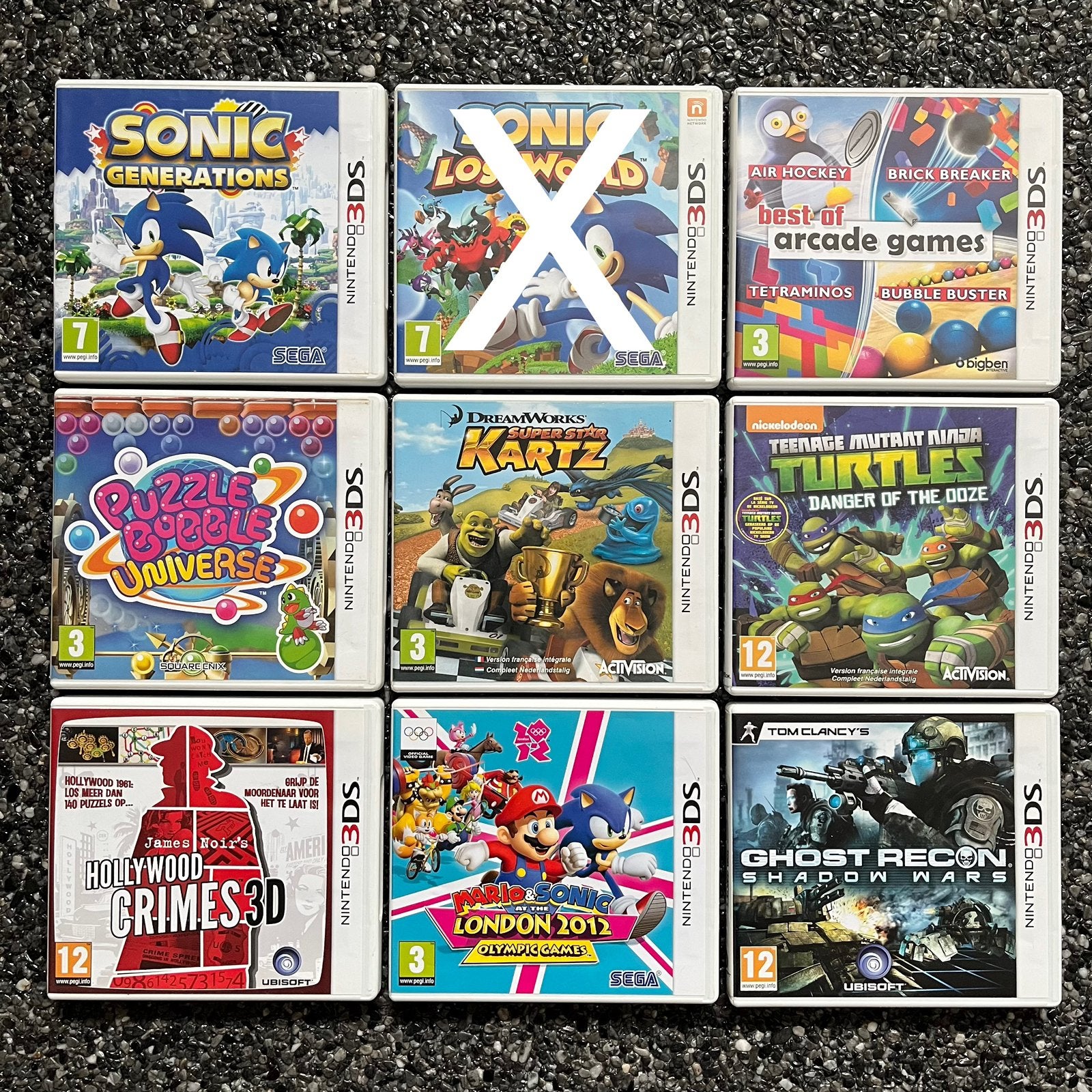 8 Nintendo 2DS/3DS Spelletjes, 1 speler, Ophalen of Verzenden, Zo goed als nieuw, Vanaf 3 jaar