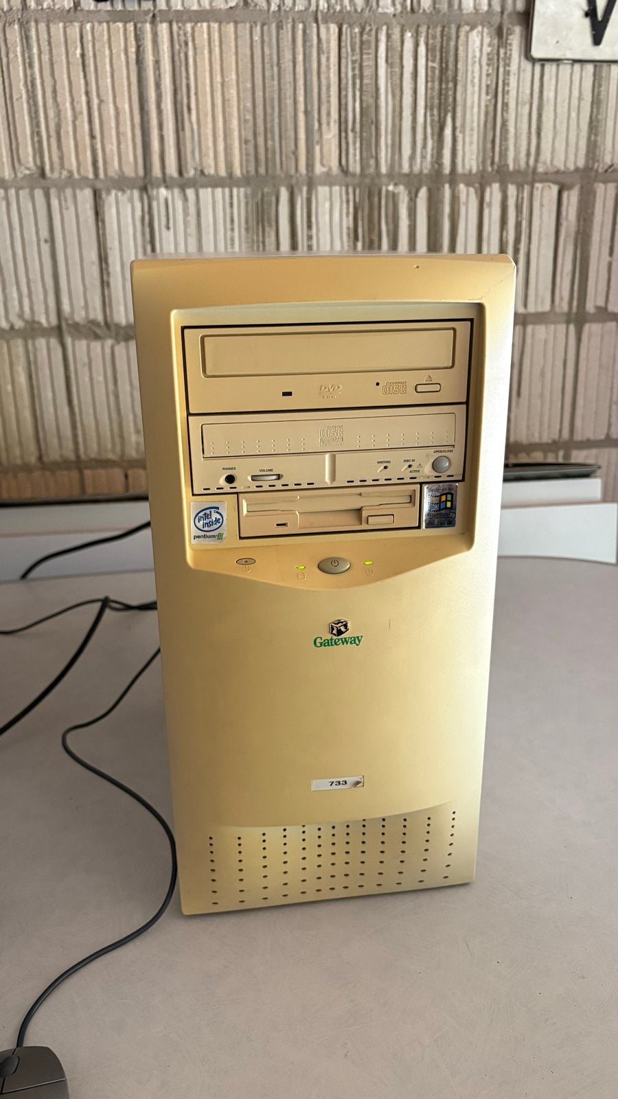 Gateway computer, Computers en Software, Ophalen, Gebruikt, HDD, Minder dan 4 GB