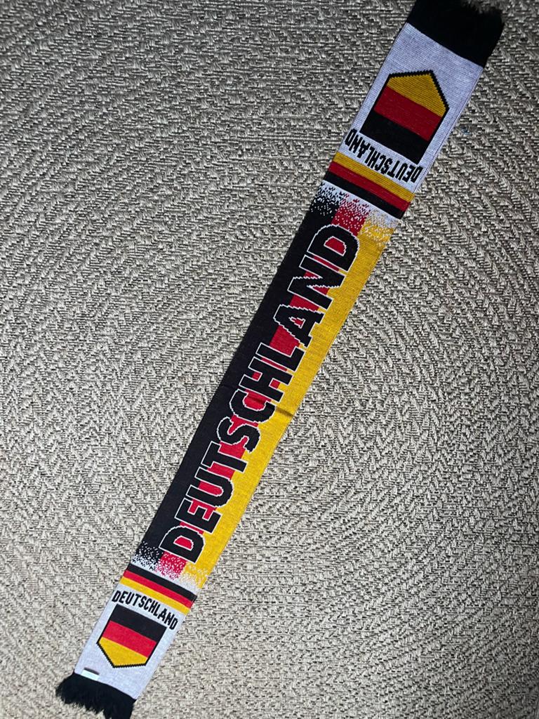 Duitsland Sjaal - Voetbal Fan Sjaal, Verzenden, Gedragen, Sjaal