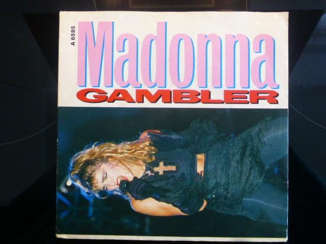 Madonna. Gambler. / Nature of the beach., Ophalen of Verzenden, Gebruikt, Pop