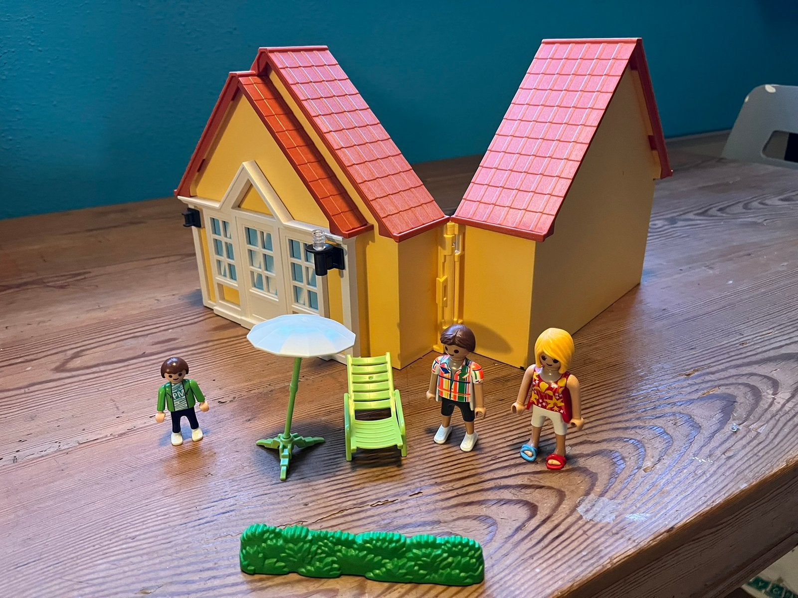 Speelhuisje playmobil: ook om mee te nemen bijv op vakantie, Ophalen of Verzenden, Gebruikt