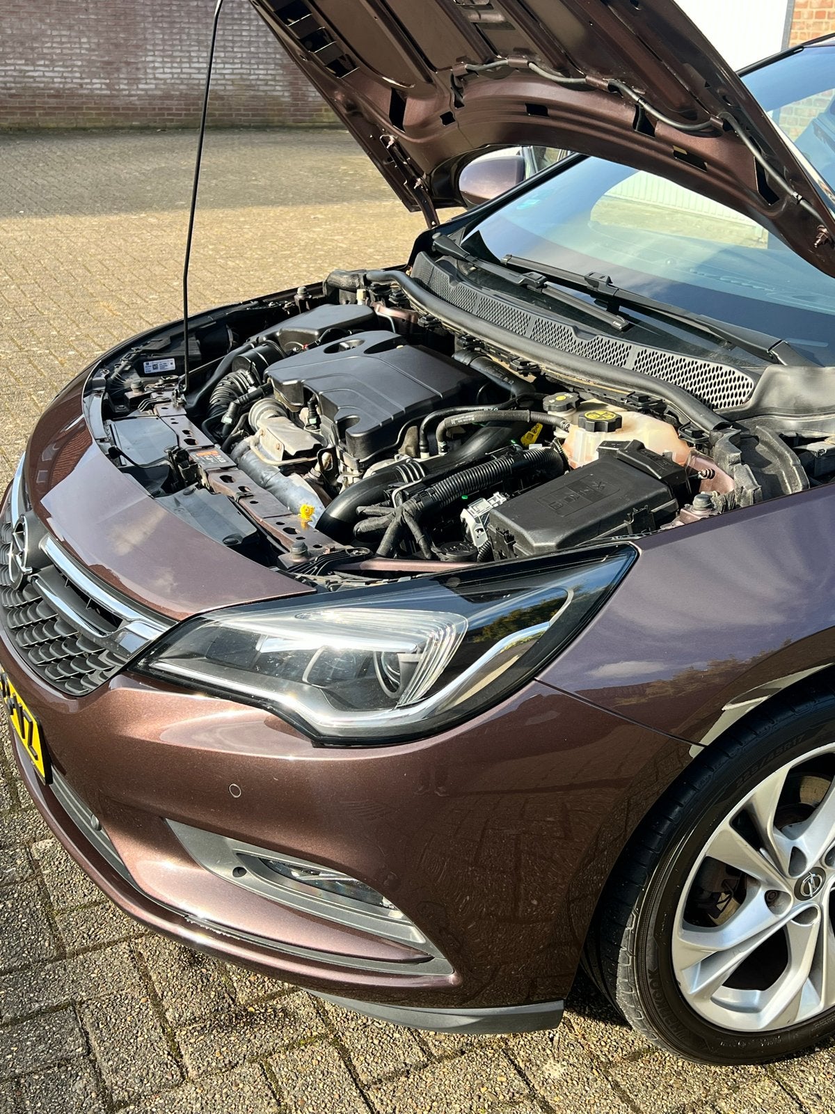 Opel Astra 1.4 Turbo 92KW 2017 Bruin, Auto's, Opel, Particulier, Astra, Benzine, Stationwagon, Handgeschakeld, Geïmporteerd, Bruin
