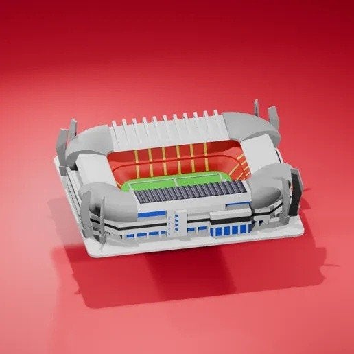 PSV Philips Stadion stadionmodel 25 cm – supporterscadeau, PSV, Koers Design, Overige typen, Nieuw