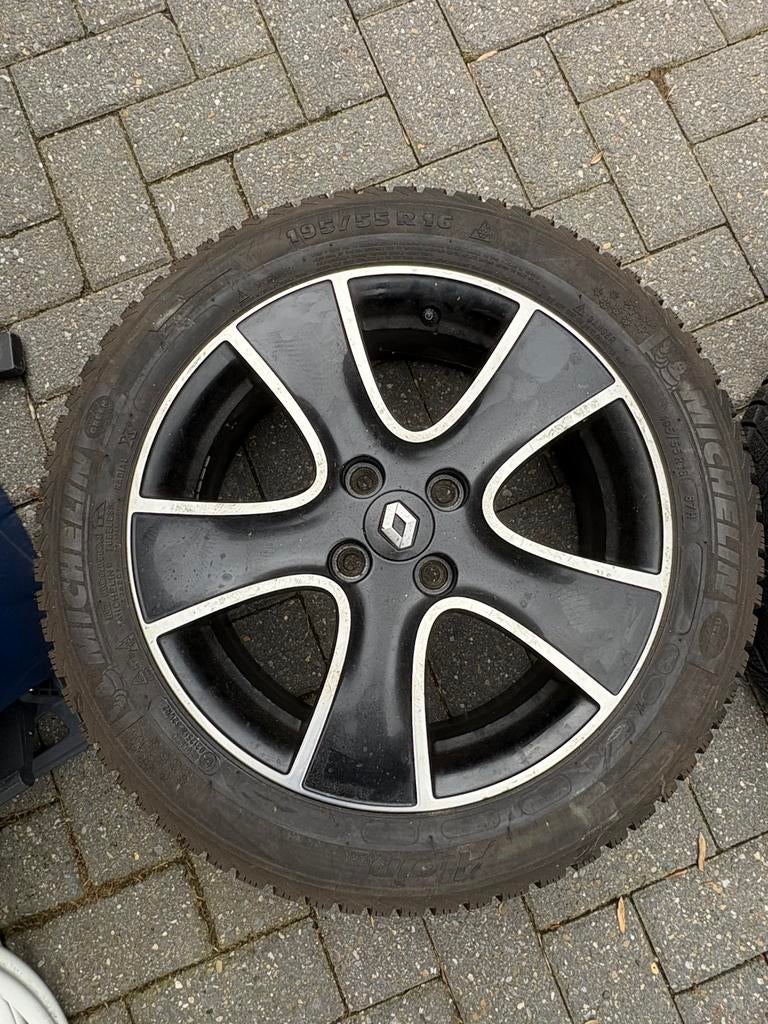 Renault velg met band, 16 inch, Banden en Velgen, Zomerbanden, 205 mm