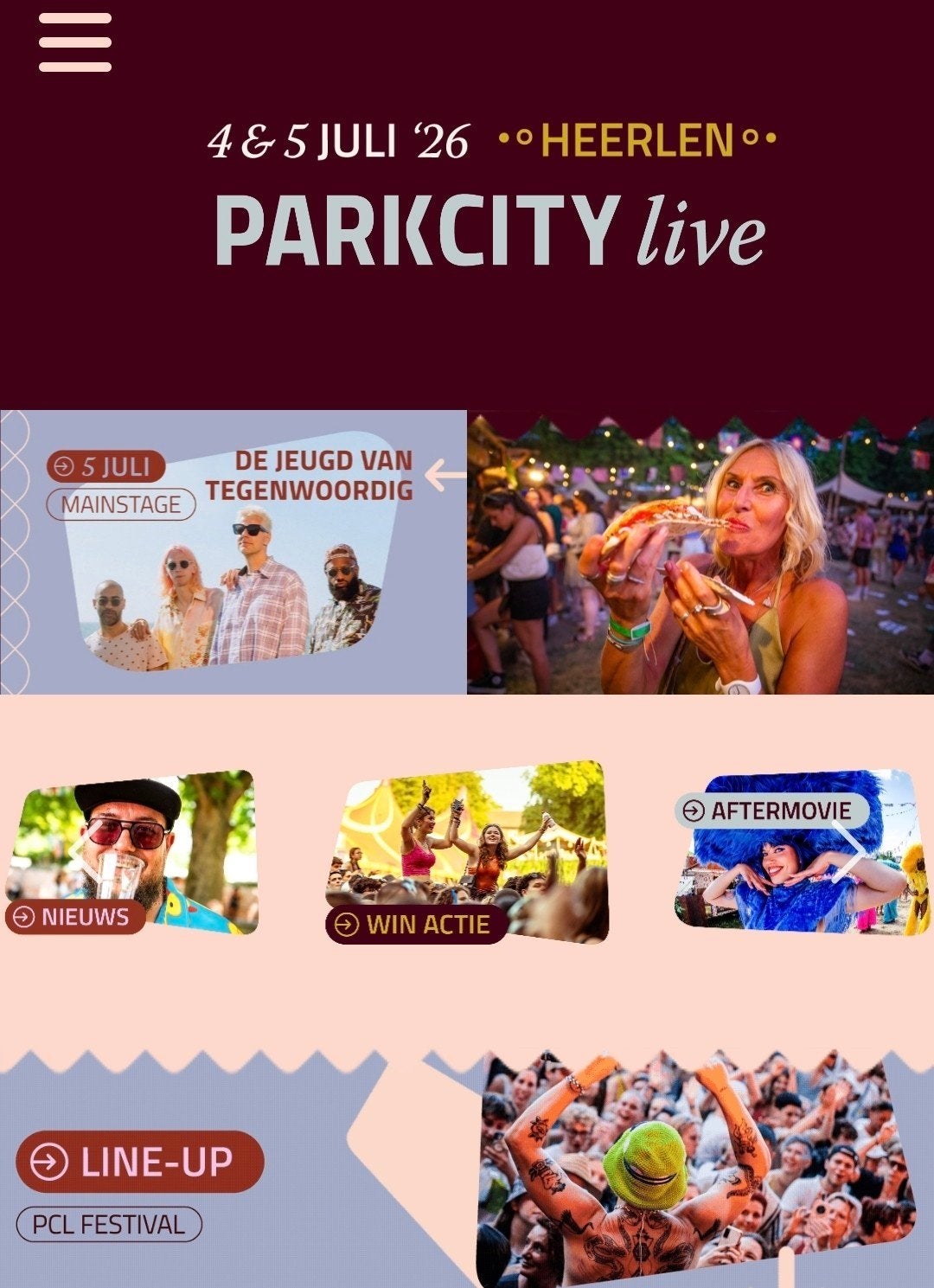 Parkcity live dagticket 2026, Eén persoon, Ticket of Toegangskaart