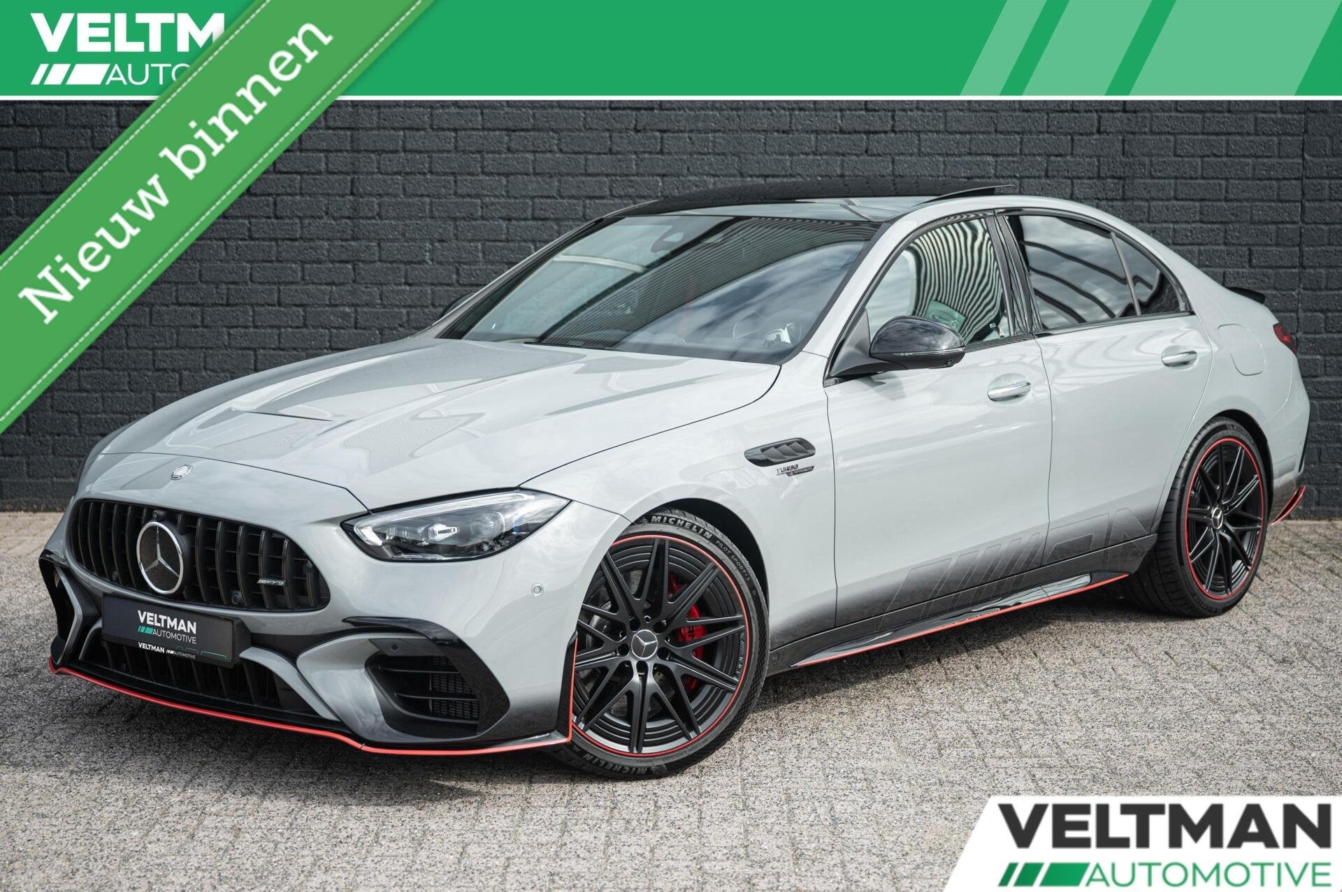 Mercedes C-klasse AMG 63 S E Performance F1 EDITION SCHAALST, Dealer onderhouden, Euro 6, 4 cilinders, 2065 kg