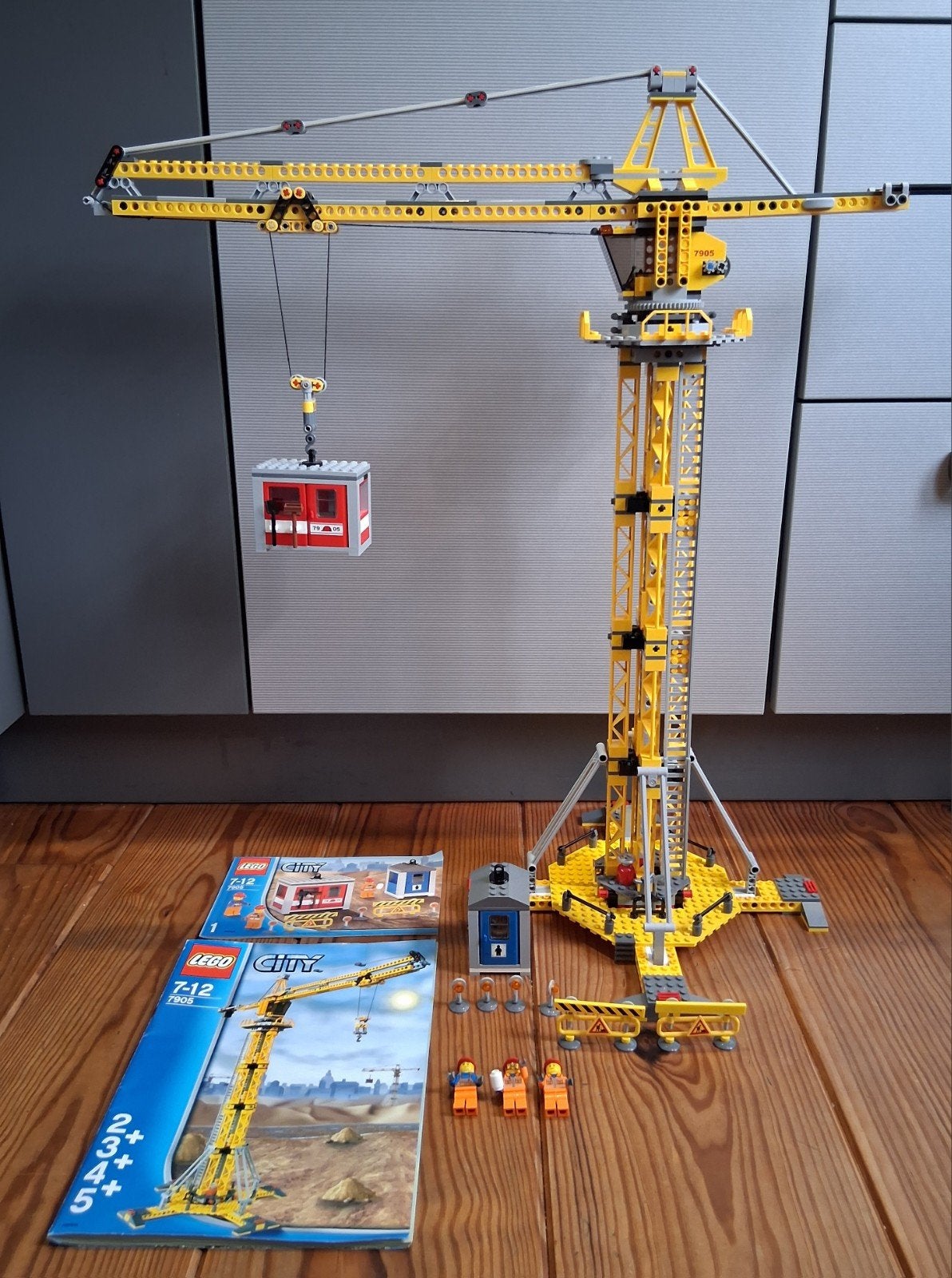 lego city 7905 hele grote hijskraan XXL complete set, City, Lego, Ophalen of Verzenden, Zo goed als nieuw