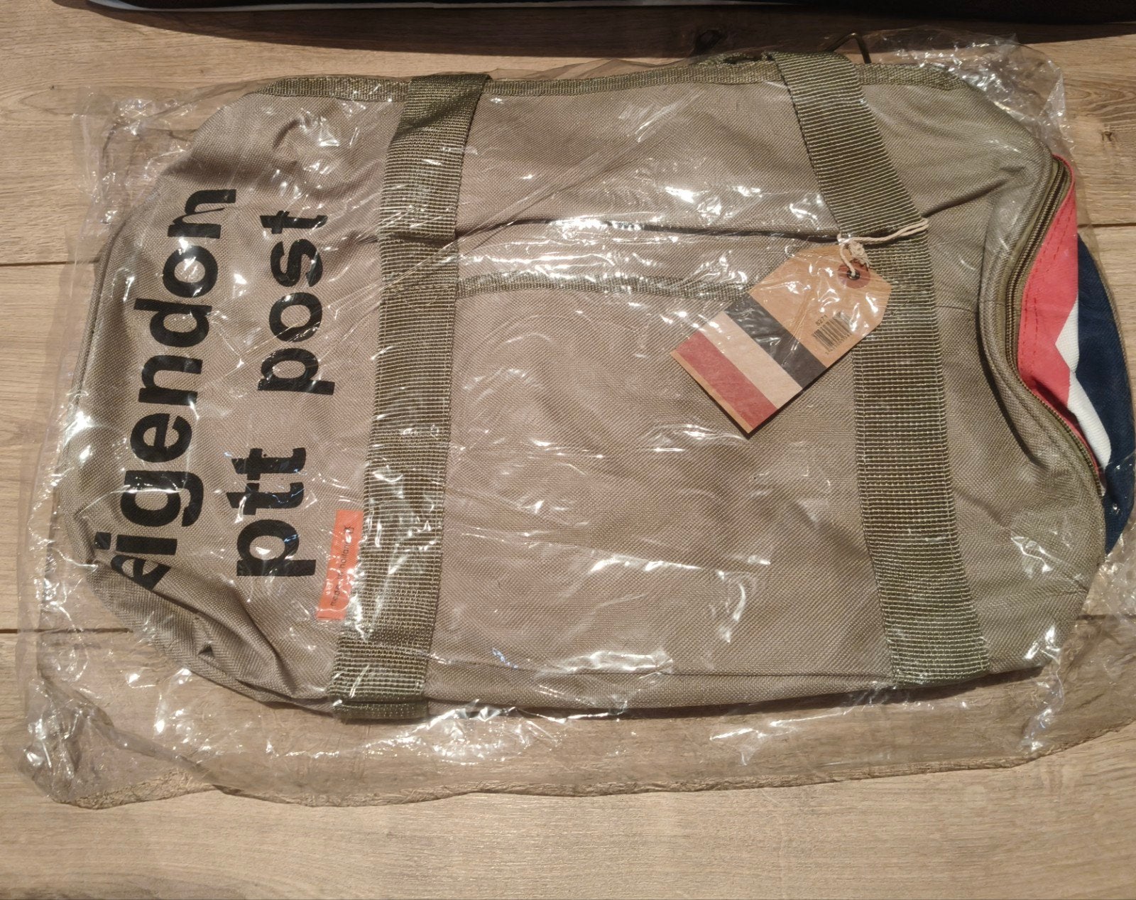 Vintage PTT Post tas - Nieuw in verpakking, Ophalen, Nieuw, Bruin, Overige typen
